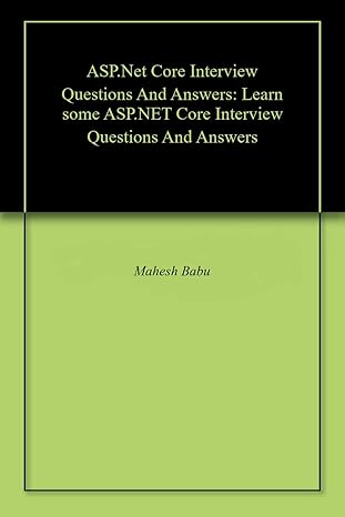 ASP.Net Core Interview Questions and Answers Book